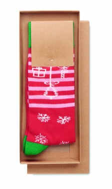 Logotrade promotional product image of: Pair of Christmas socks L