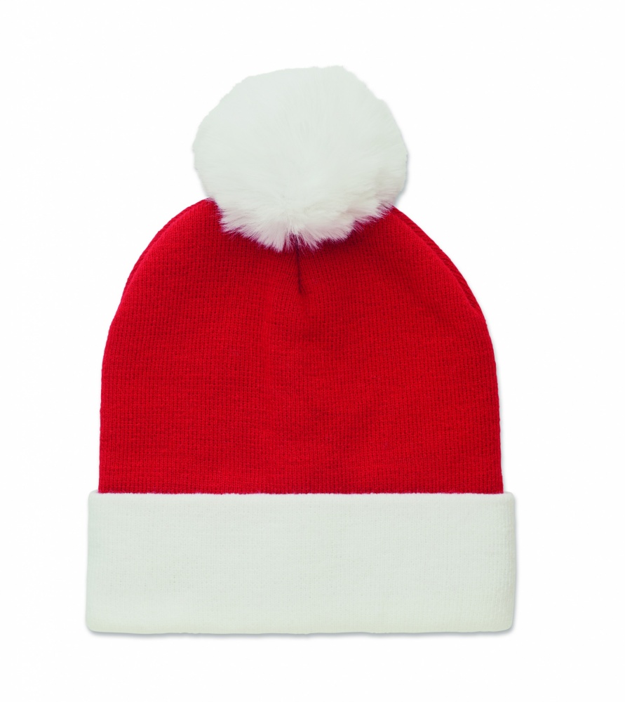 Logo trade promotional product photo of: Christmas knitted beanie