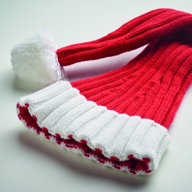 Logotrade promotional giveaway image of: Long Christmas knitted beanie