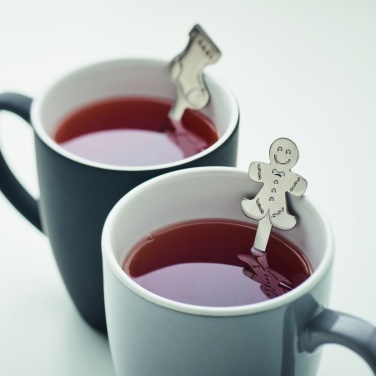 Logo trade promotional merchandise photo of: Set of 4 Christmas tea spoon
