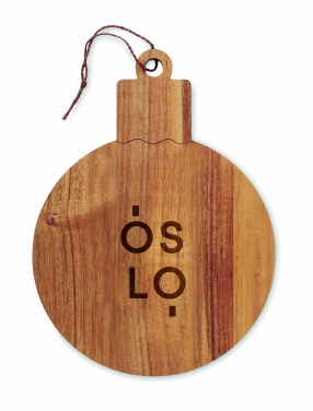 Logotrade promotional giveaway picture of: Acacia wood serving board