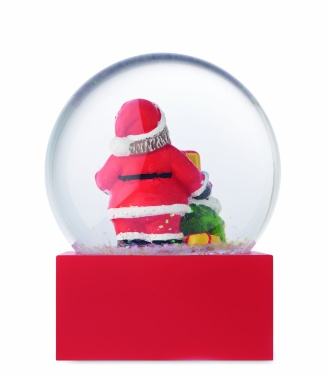 Logotrade business gifts photo of: Snow ball glass ornament