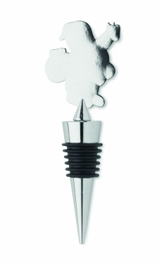 Logo trade promotional giveaways image of: Bottle stopper Christmas motif