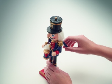 Logo trade advertising product photo of: Nutcracker character in wood