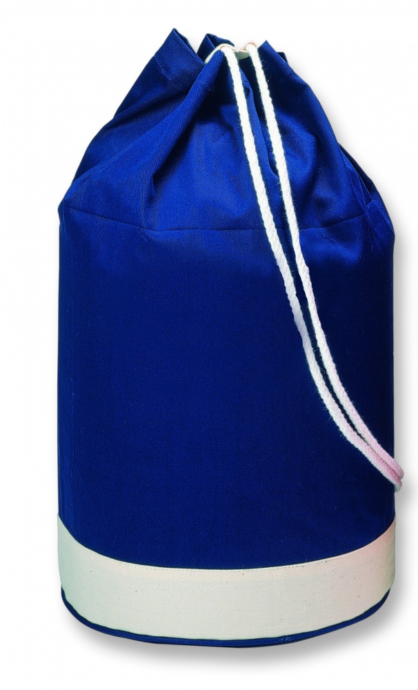Logotrade promotional products photo of: Cotton duffle bag bicolour