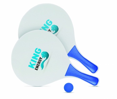 Logo trade promotional merchandise photo of: Beach tennis set