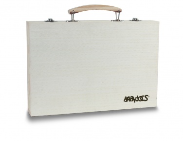 Logotrade promotional merchandise image of: Artist's set in wooden box