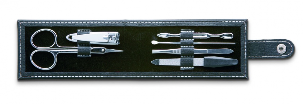 Logo trade corporate gift photo of: 6-tool manicure set in pouch