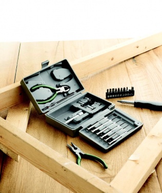Logotrade promotional merchandise photo of: Foldable 25 piece tool set