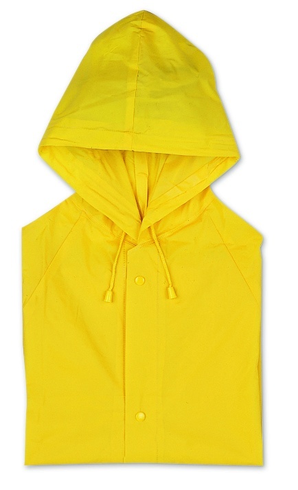 Logotrade promotional gift image of: PVC raincoat with hood