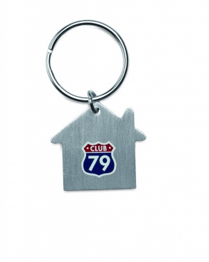 Logotrade promotional items photo of: Metal key holder house Lahti