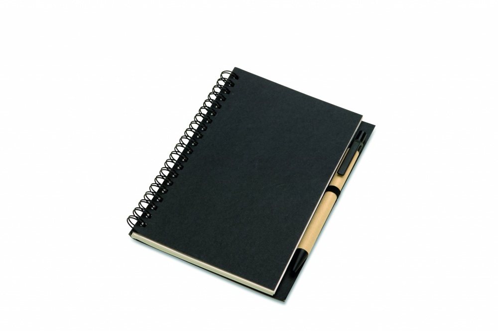 Logotrade promotional product image of: B6 Recycled notebook with pen