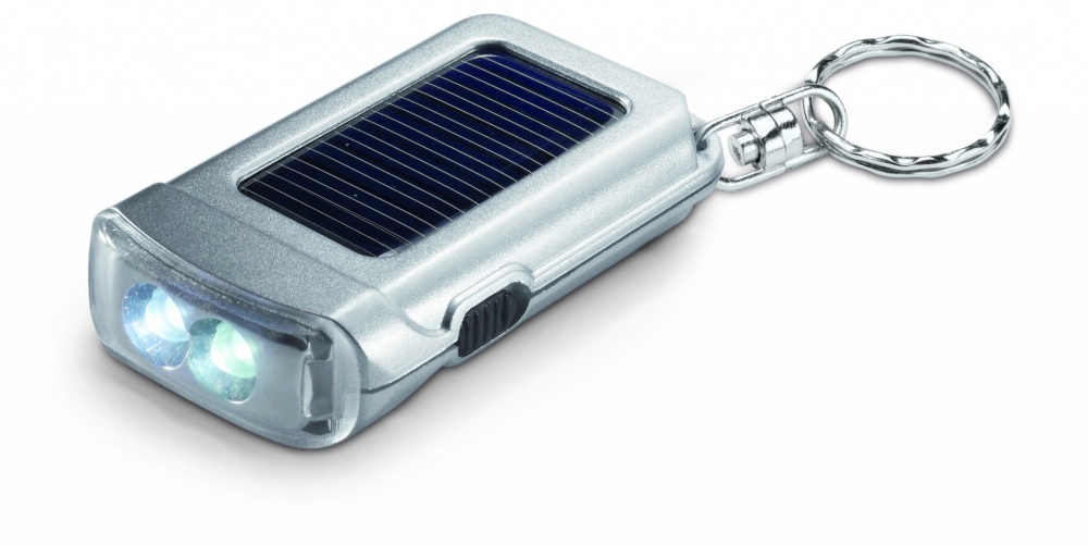 Logotrade promotional giveaways photo of: Solar powered torch key ring Vaasa