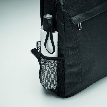 Logo trade advertising products image of: 600D RPET laptop backpack