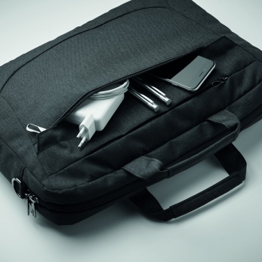 Logo trade advertising products image of: 600 RPET laptop bag