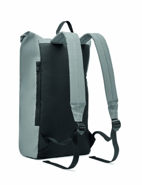 Logo trade corporate gifts picture of: Reflective Rolltop backpack