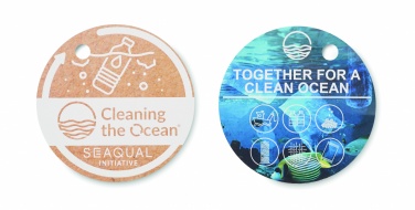 Logo trade promotional gift photo of: SEAQUAL® hammam towel 70x140cm