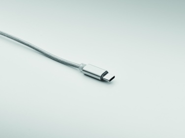 Logo trade advertising products image of: 2 in 1 long charging cable