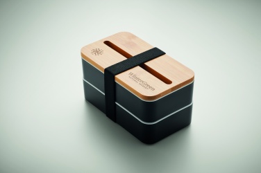 Logo trade business gift photo of: Recycled PP lunch box