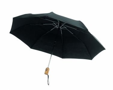 Logo trade promotional giveaways image of: 21 inch foldable umbrella