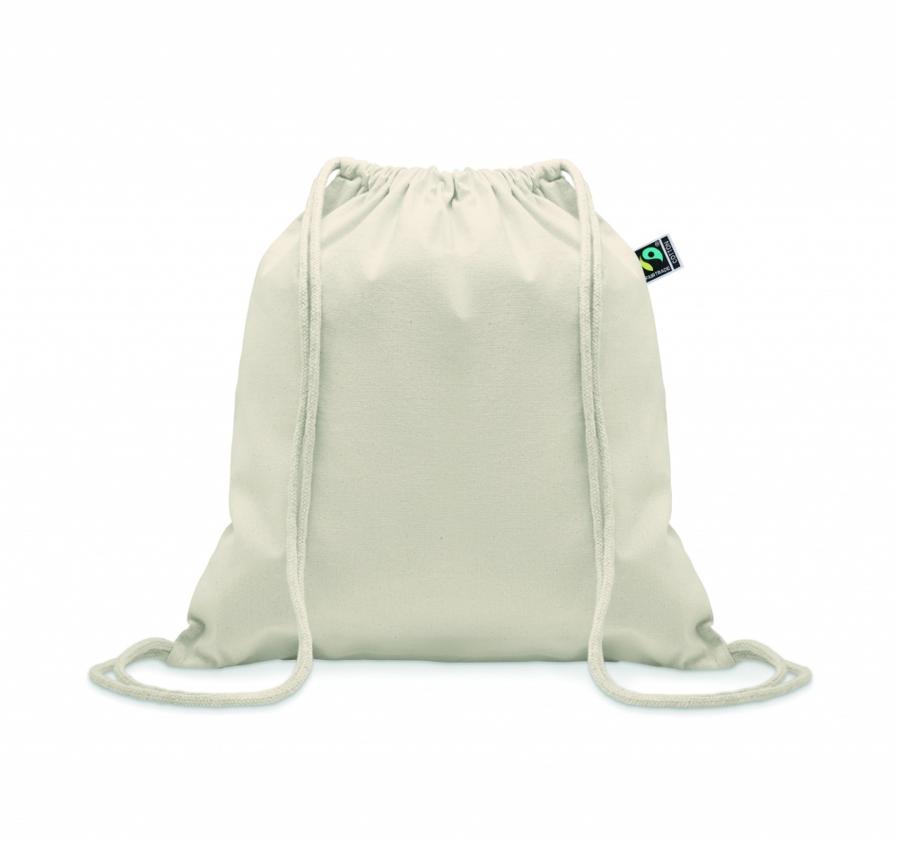 Logotrade promotional merchandise image of: Drawstring bag Fairtrade