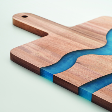 Logo trade promotional giveaways image of: Acacia wood serving board