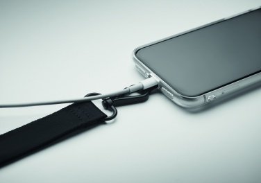Logo trade promotional products picture of: Polyester phone wrist strap