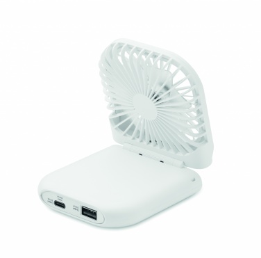 Logo trade business gift photo of: Portable foldable or desk fan