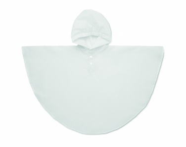Logotrade promotional item image of: PEVA kid rain coat with hood
