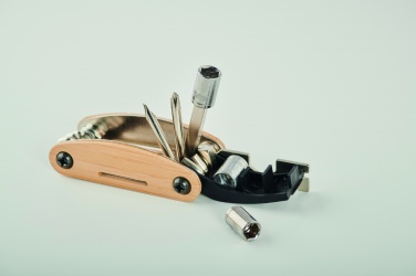 Logotrade business gift image of: Multi tool pocket in bamboo