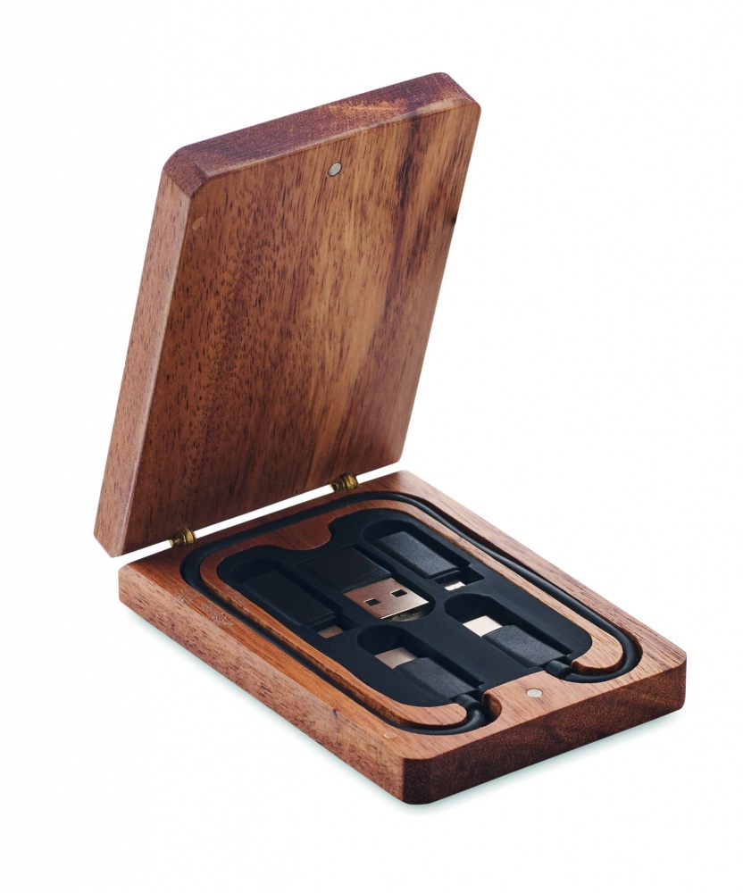 Logo trade corporate gifts picture of: 3 in 1 cable set