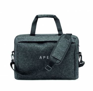 Logo trade promotional products picture of: 15 inch RPET felt laptop bag