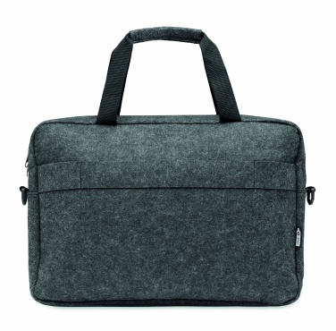 Logotrade advertising product picture of: 15 inch RPET felt laptop bag