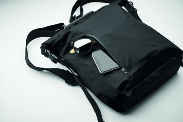 Logo trade promotional items picture of: RPET waterproof rolltop bag