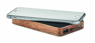 Logotrade promotional gift image of: Wireless 4000 mAh Power bank