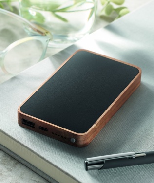 Logo trade advertising product photo of: Wireless 4000 mAh Power bank