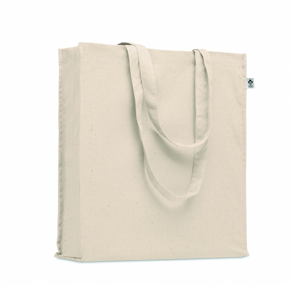 Logo trade promotional item photo of: Organic cotton shopping bag