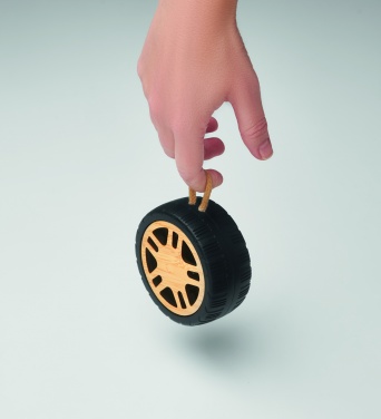 Logo trade advertising product photo of: Wireless speaker tire shaped