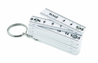 Logotrade promotional giveaways photo of: Carpenters ruler key ring 50cm Kotka