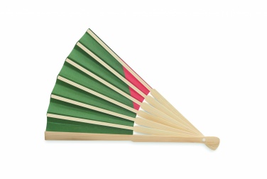 Logo trade business gift photo of: Manual fan flag design