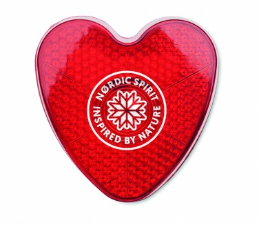 Logotrade promotional product image of: Heart shaped reflector light