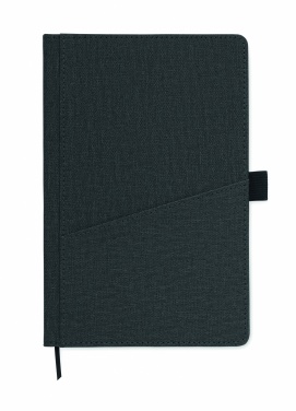 Logotrade business gift image of: A5 notebook PU front pocket