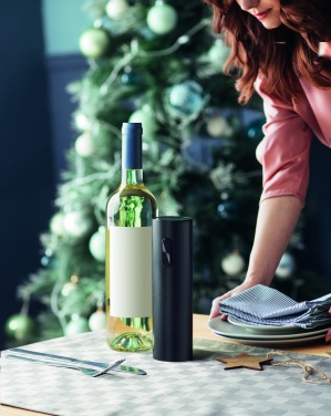 Logo trade corporate gifts picture of: Electric wine bottle opener