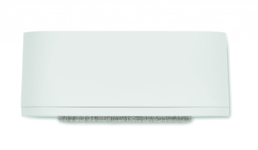 Logo trade promotional merchandise picture of: Recycled ABS/RPET alarm clock Stuttgart