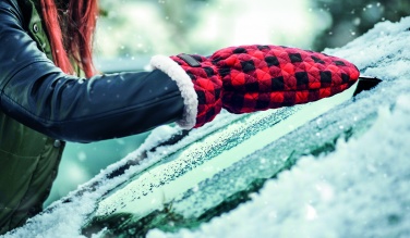 Logo trade corporate gift photo of: Quilted ice scraper glove