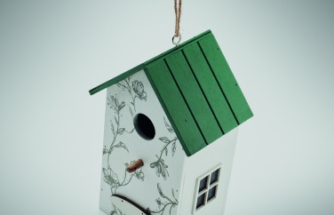 Logo trade promotional gift photo of: Bird house in plywood