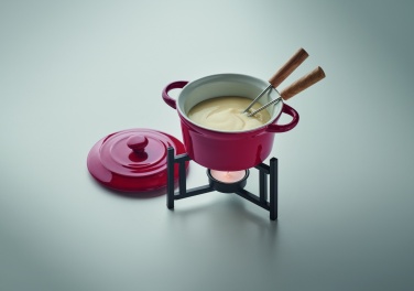 Logo trade promotional gifts image of: Ceramic fondue set 300 ml