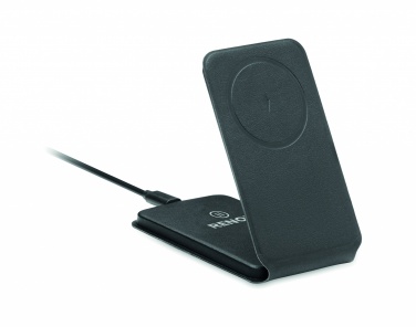 Logo trade business gift photo of: Foldable magnetic charger 15W