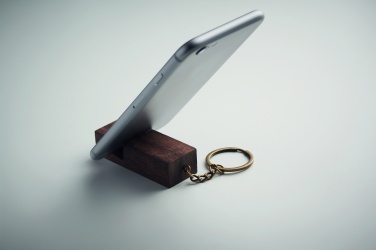 Logotrade advertising product image of: Key ring with phone stand Hyvinkää