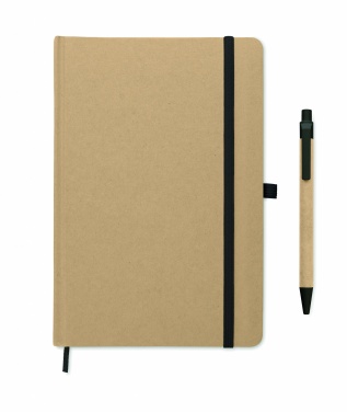 Logotrade promotional gifts photo of: Caratil A5 notebook in recycled carton
